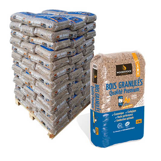 WOODSTOCK Wood Pellets Pallet 70 x 15kg